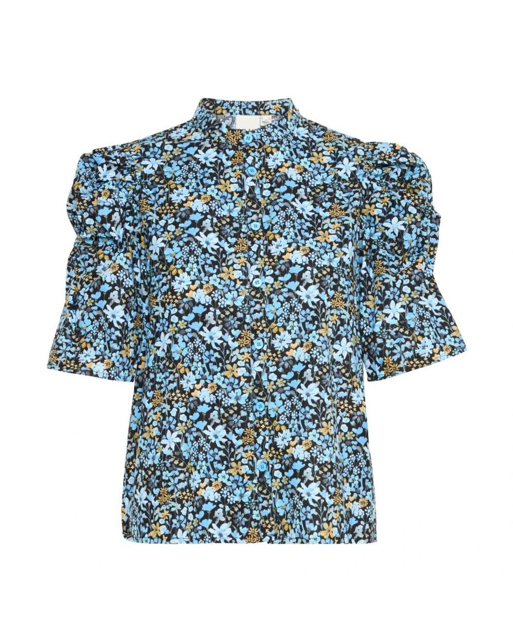 Blouses Ichi en coloris Blue