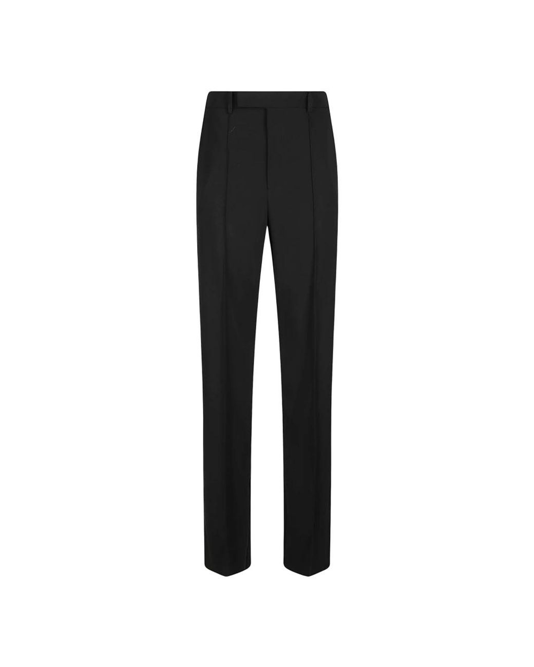 Patrizia Pepe Black Straight Trousers