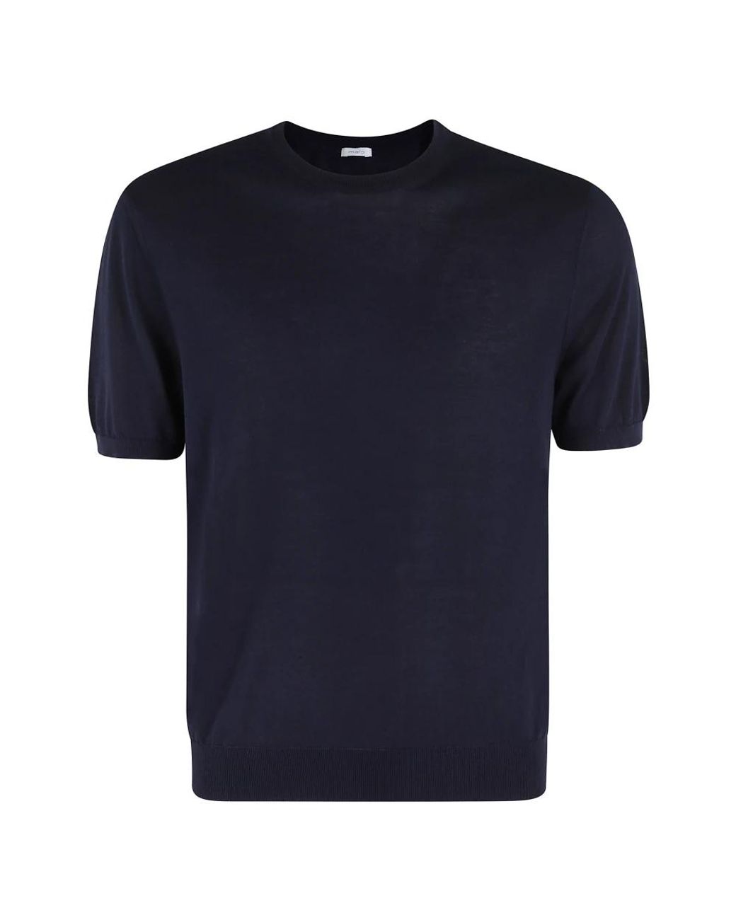 Malo Blue Round-Neck Knitwear for men
