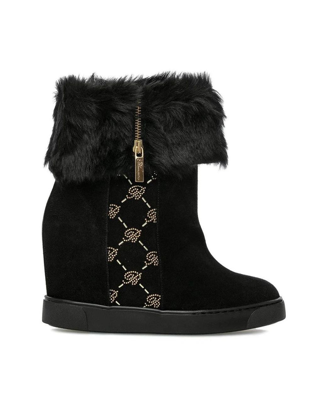 Blumarine Black Winter Boots