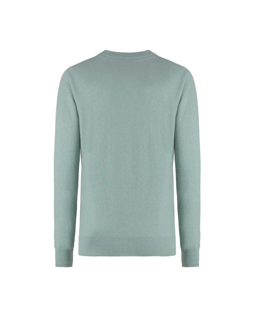 THE (Alphabet) Green Round-Neck Knitwear