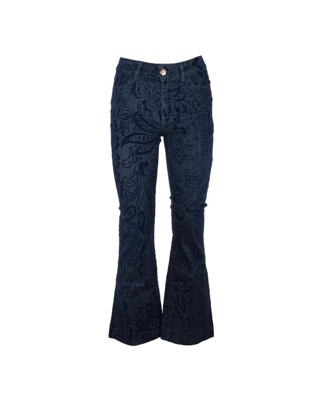 Shaft Blue Flare Jeans
