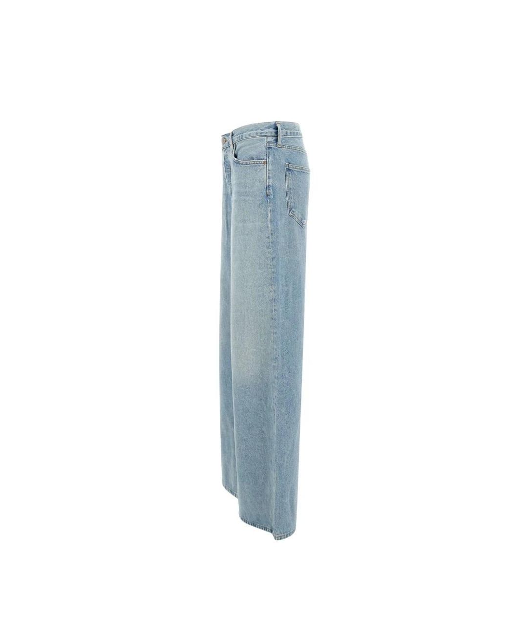 Agolde Blue Wide Jeans