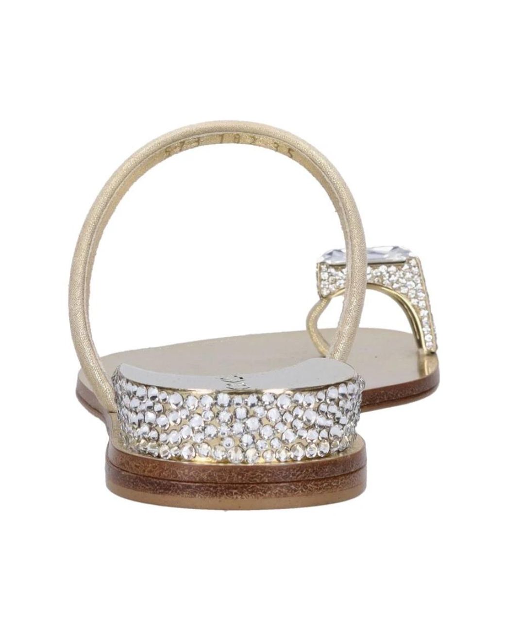 Casadei White Gold