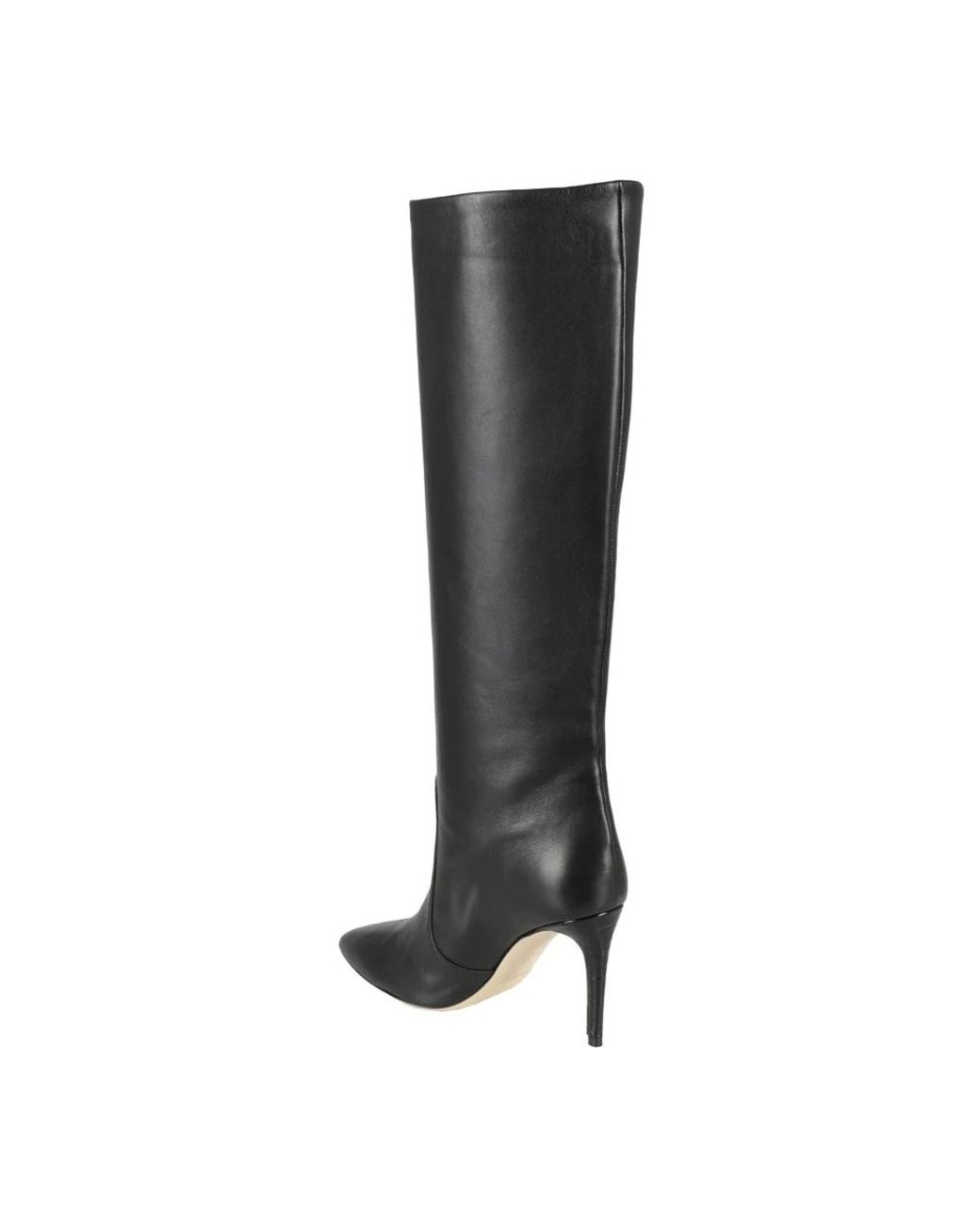 Paris Texas Black Heeled Boots