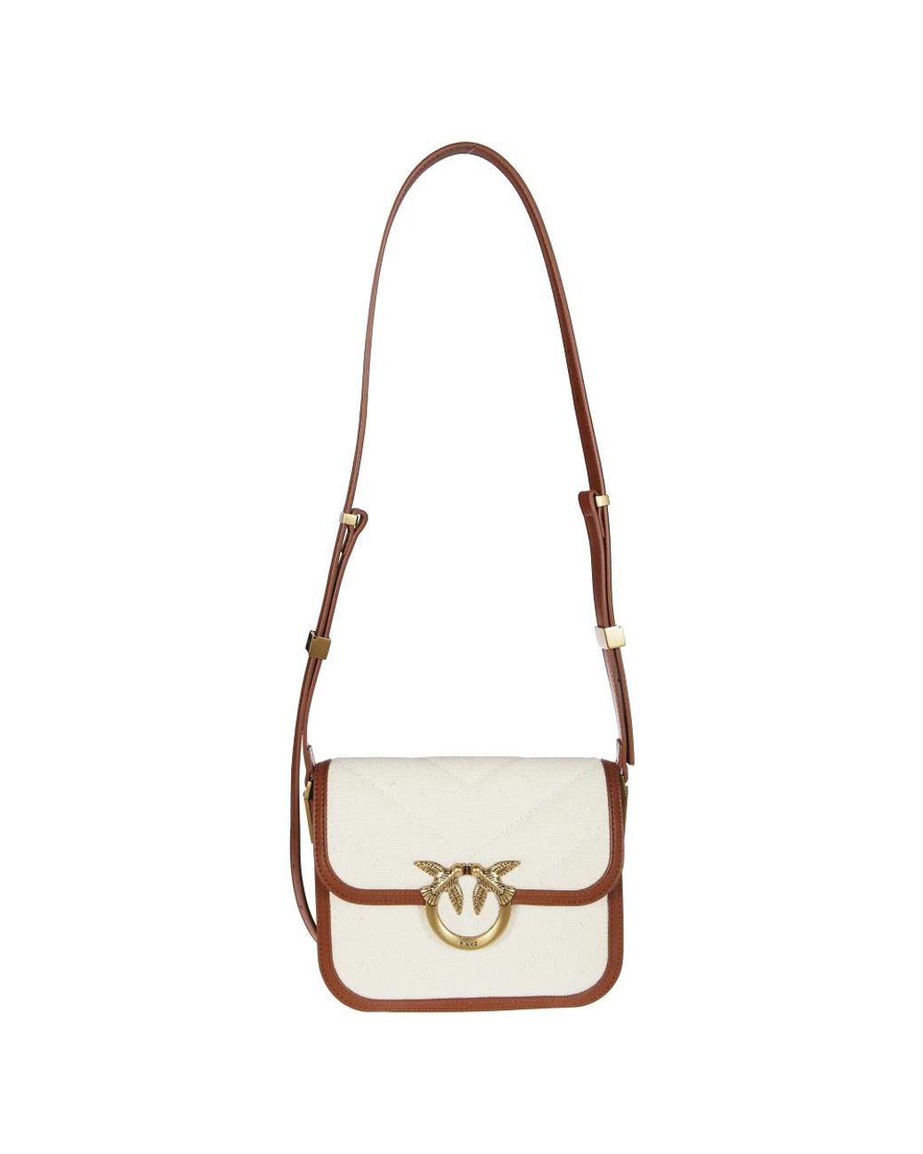 Pinko Metallic Cross Body Bags
