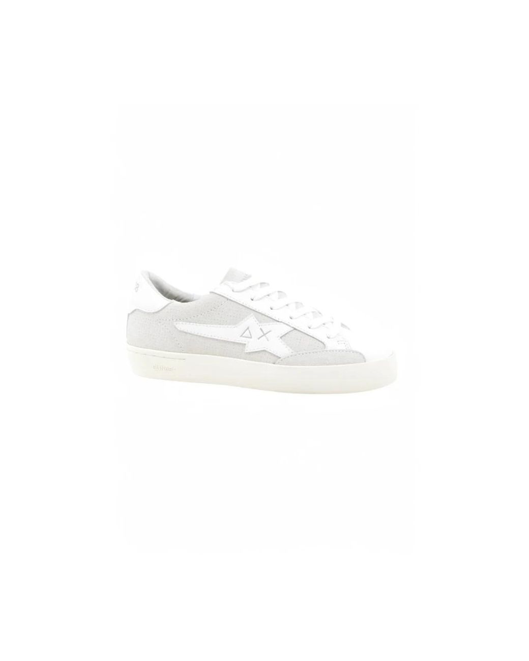Sun 68 White Sneakers