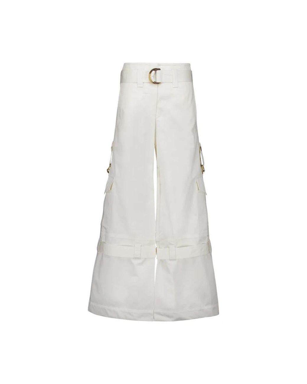 Zimmermann White Wide Trousers