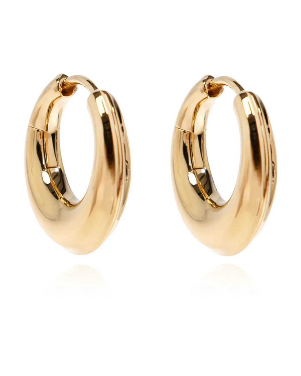 Earrings LIE STUDIO de color Metallic