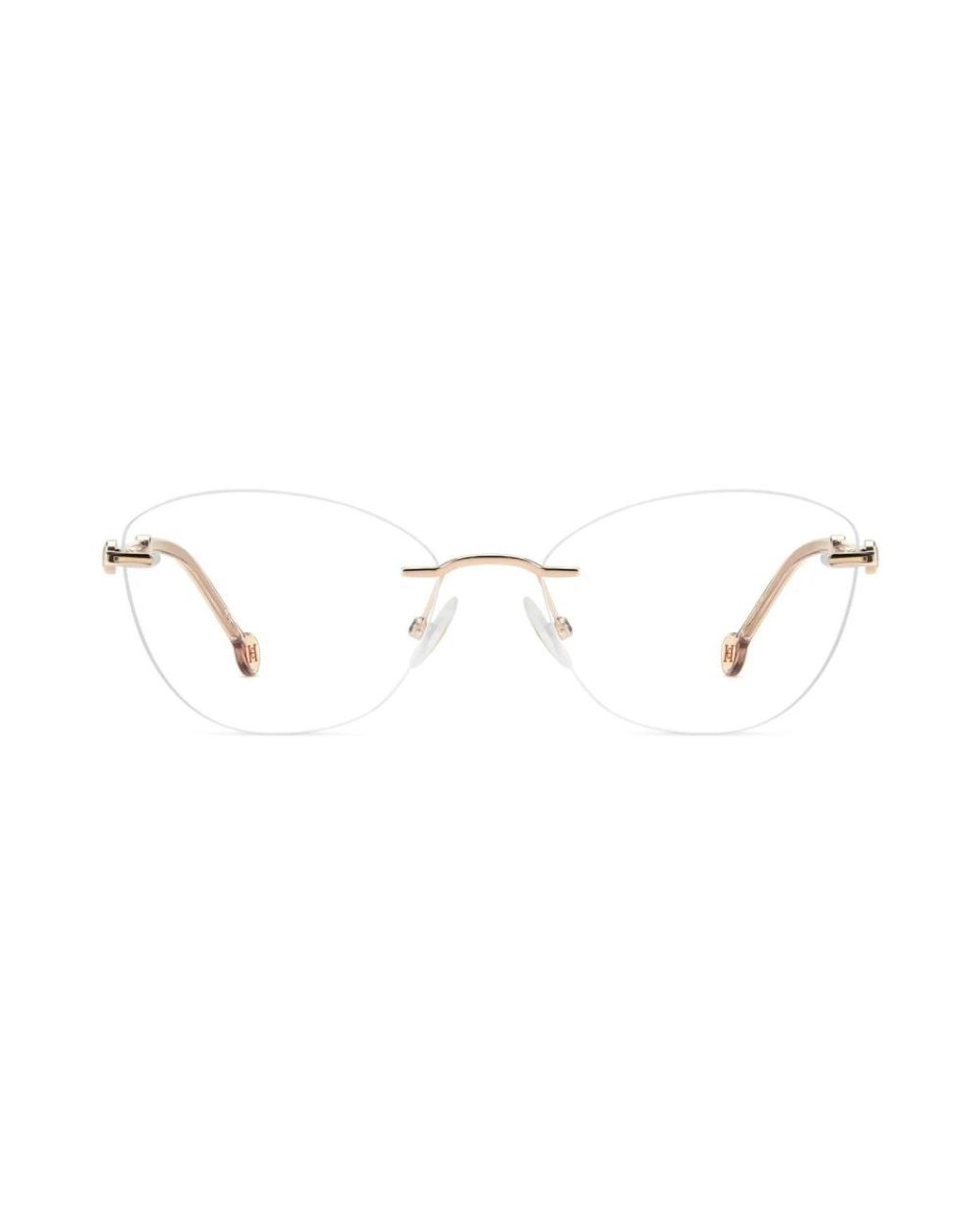 Carolina Herrera Metallic Glasses