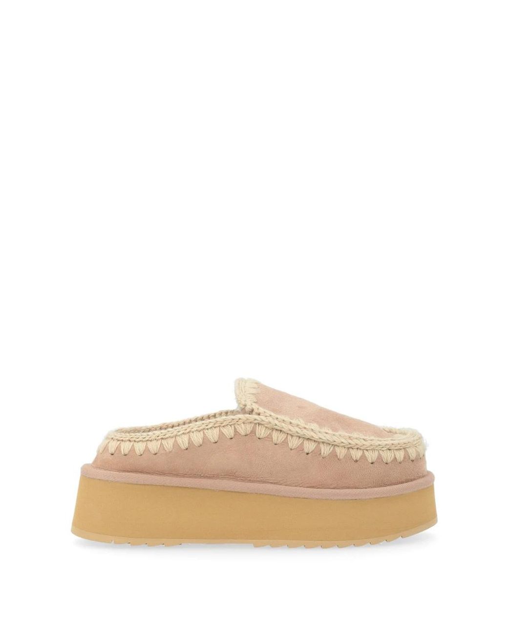 Mou Eskimo Platform Clog in het Natural