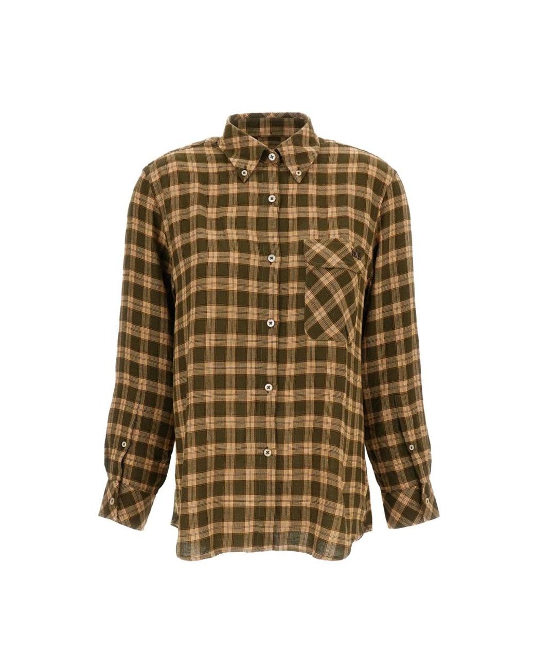 Wales Bonner Canopy Shirt in het Green