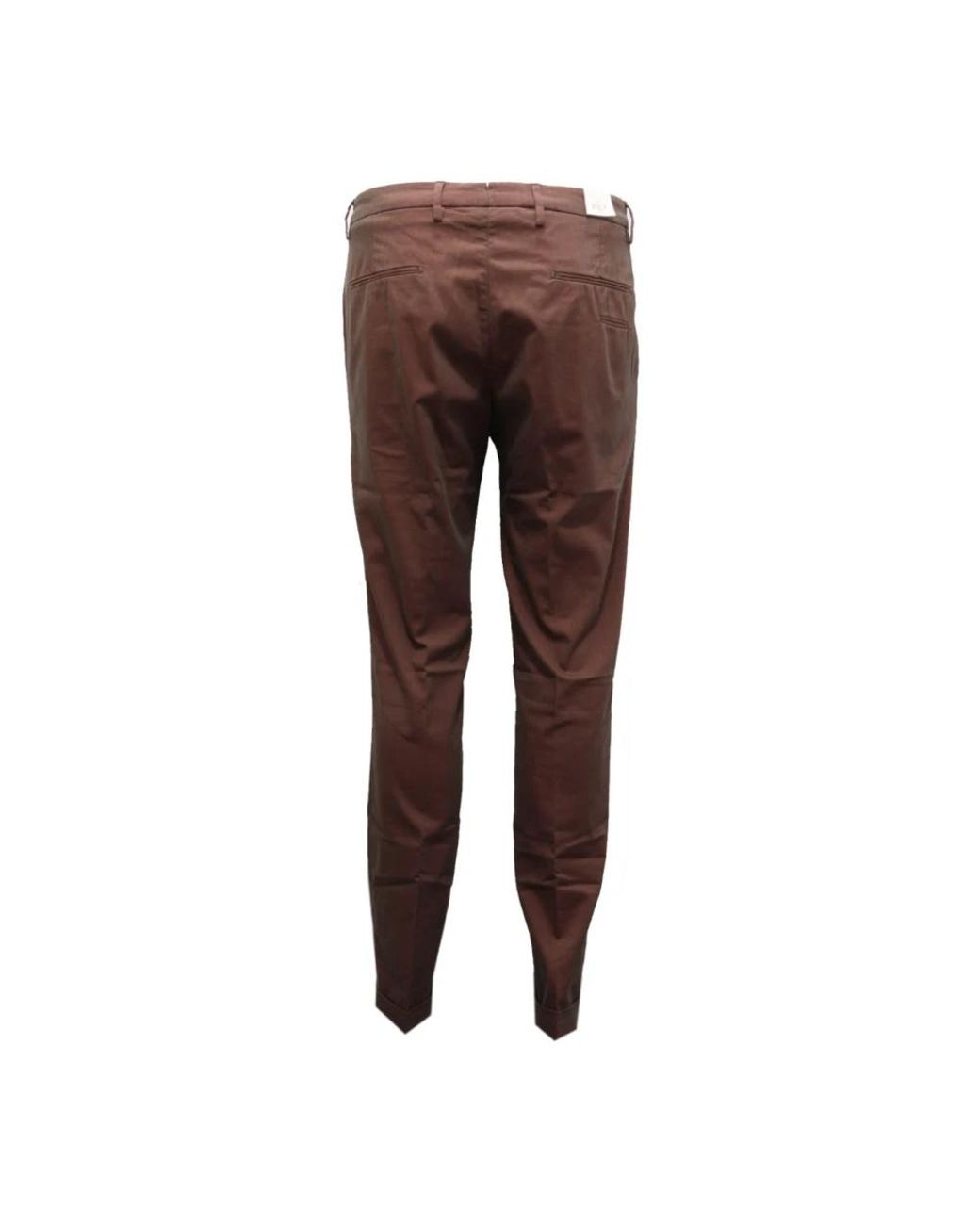 BRIGLIA Brown Chinos for men