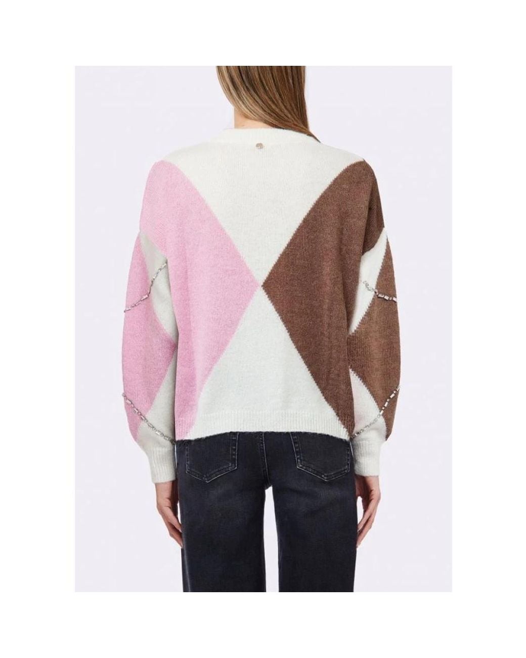 Liu Jo Red Round-Neck Knitwear