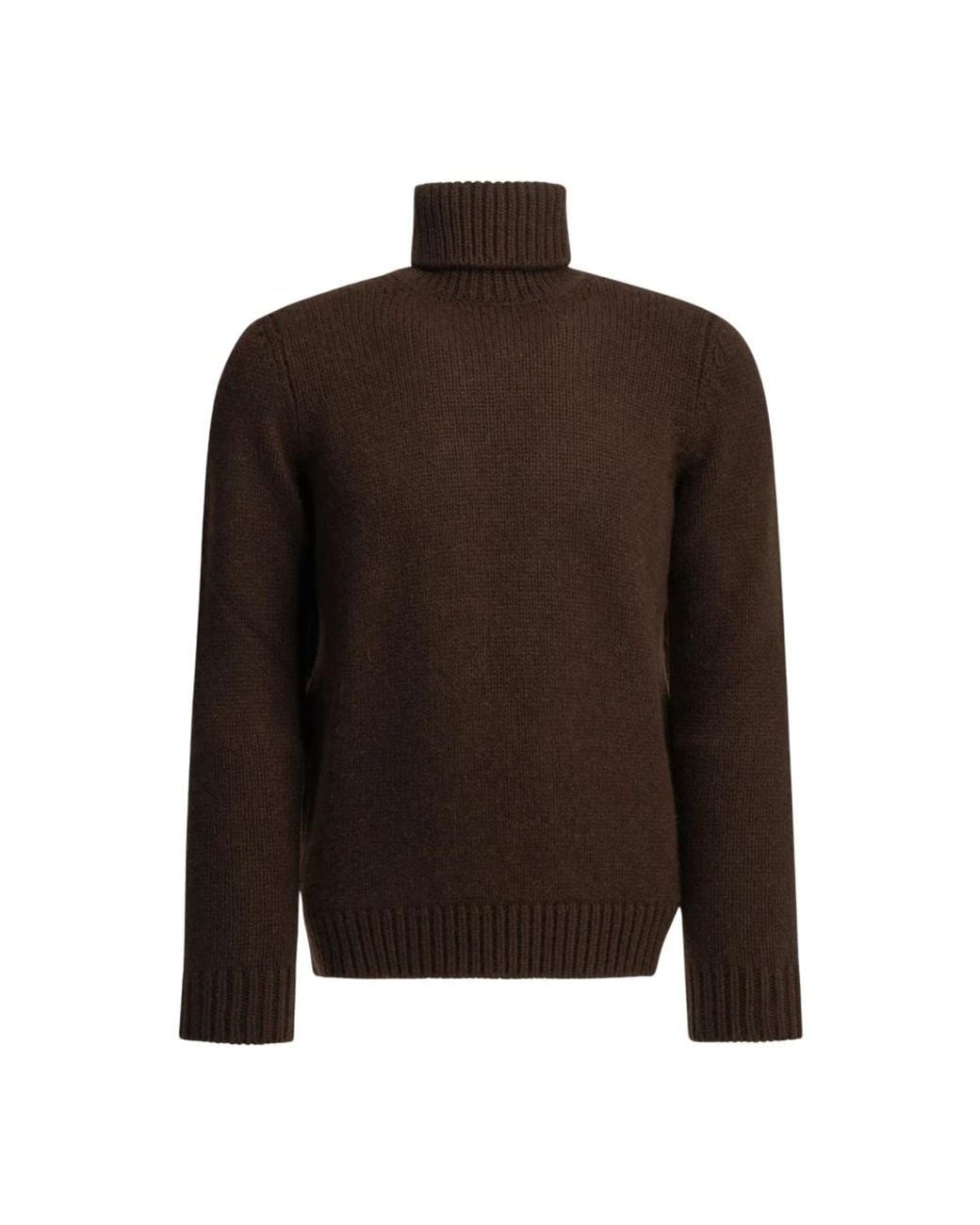 Altum Brown Cashmere Knitwear for men