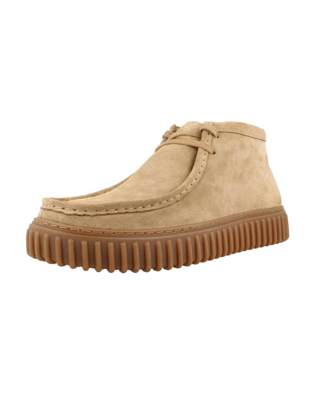 Clarks Natural Lace-Up Boots for men