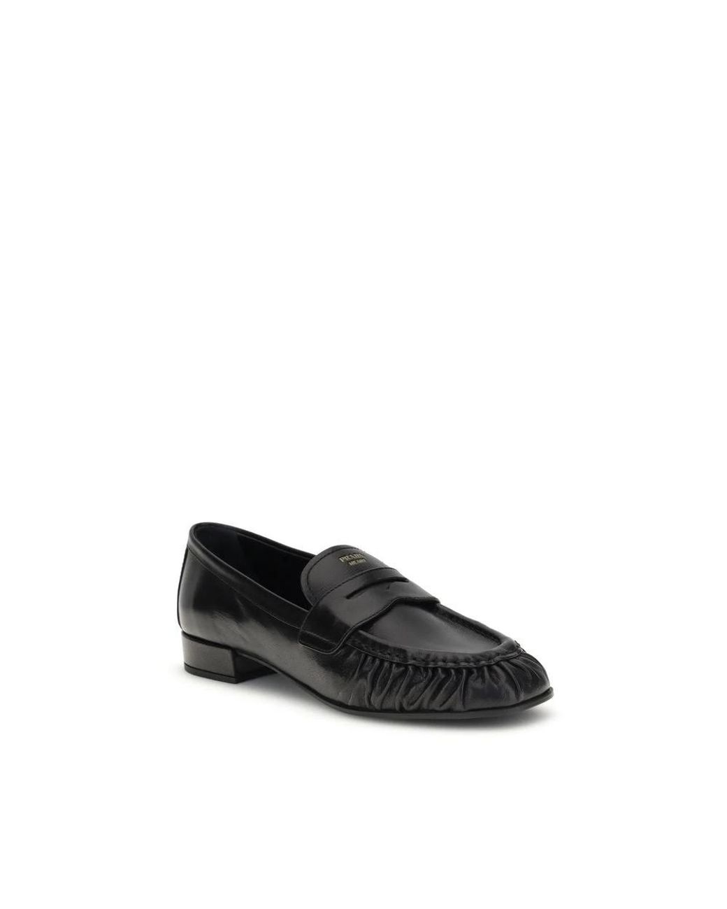 Prada Black Loafers