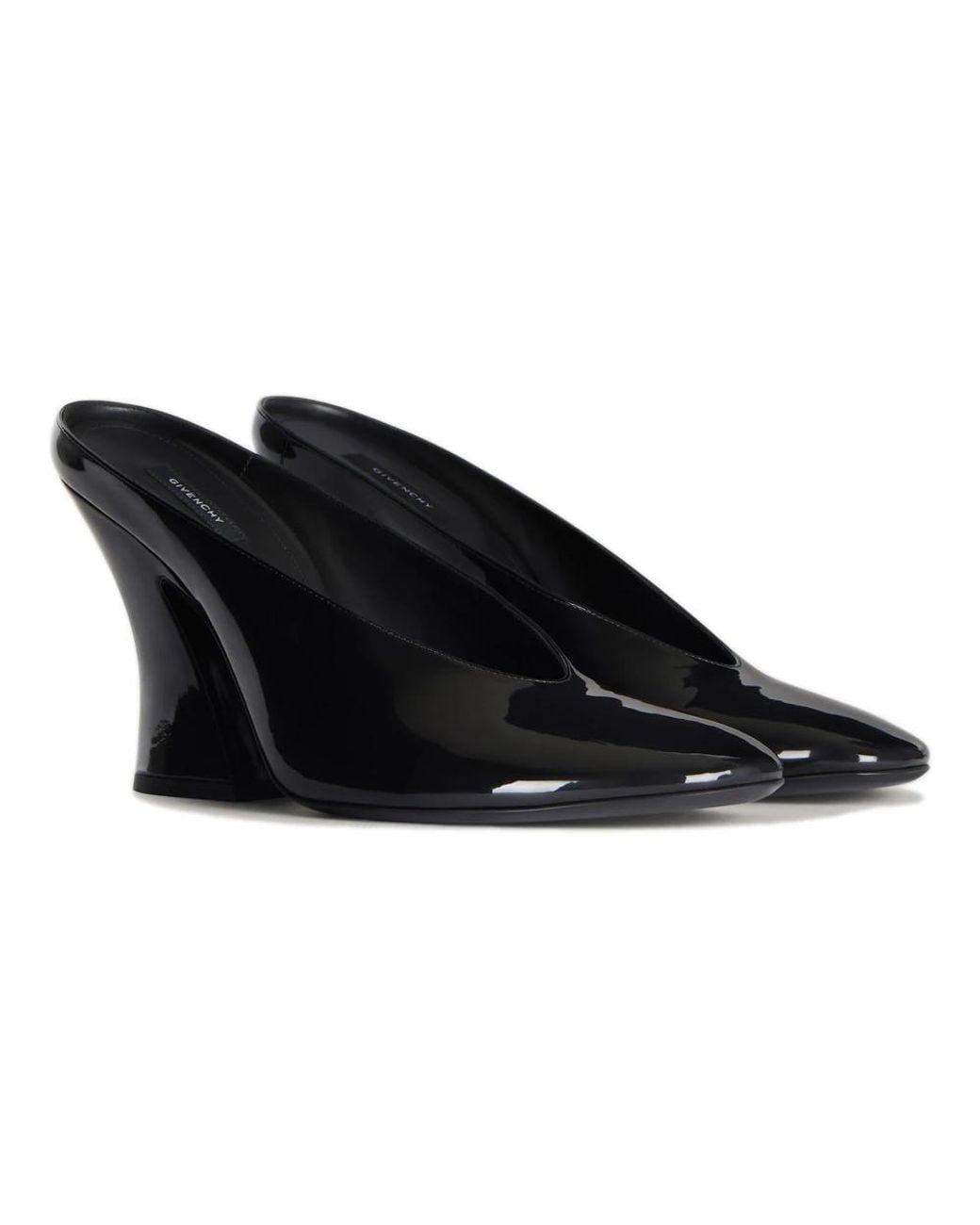 Givenchy Black Heeled Mules