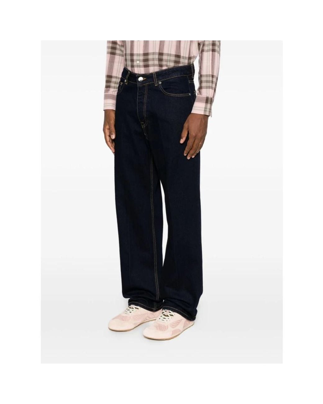 BE ABLE Blue Straight Fit Jeans for men