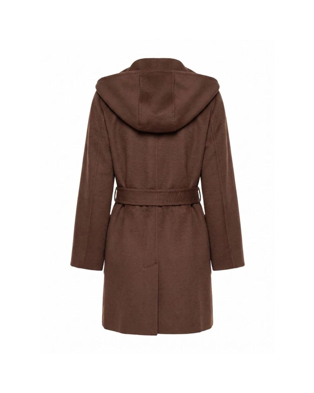 Max Mara Brown Belted Coats
