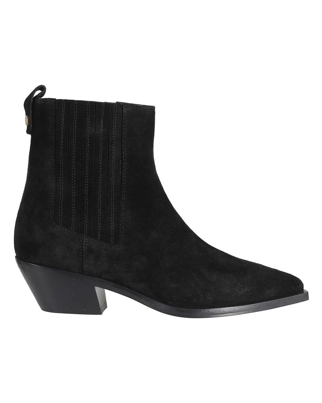 Roberto Festa Black Cowboy & Biker Boots