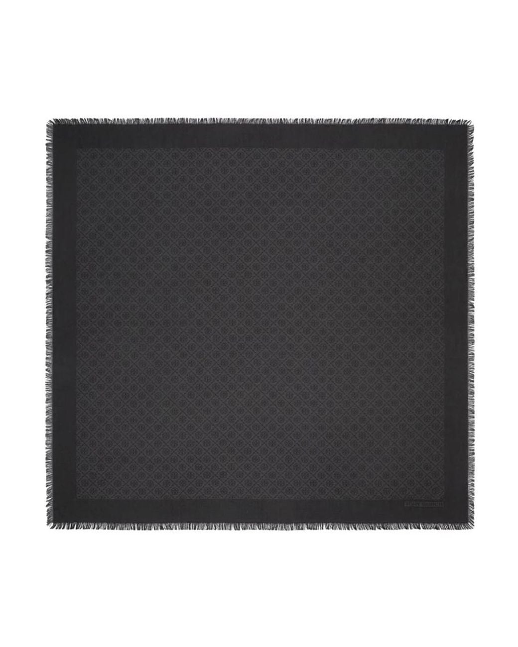 Tory Burch Black Silk Scarves