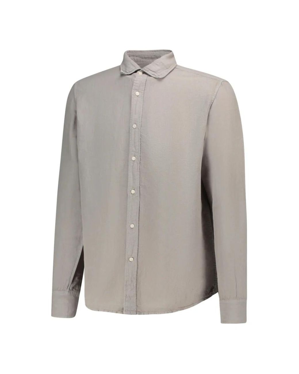 Deperlu Gray Casual Shirts for men