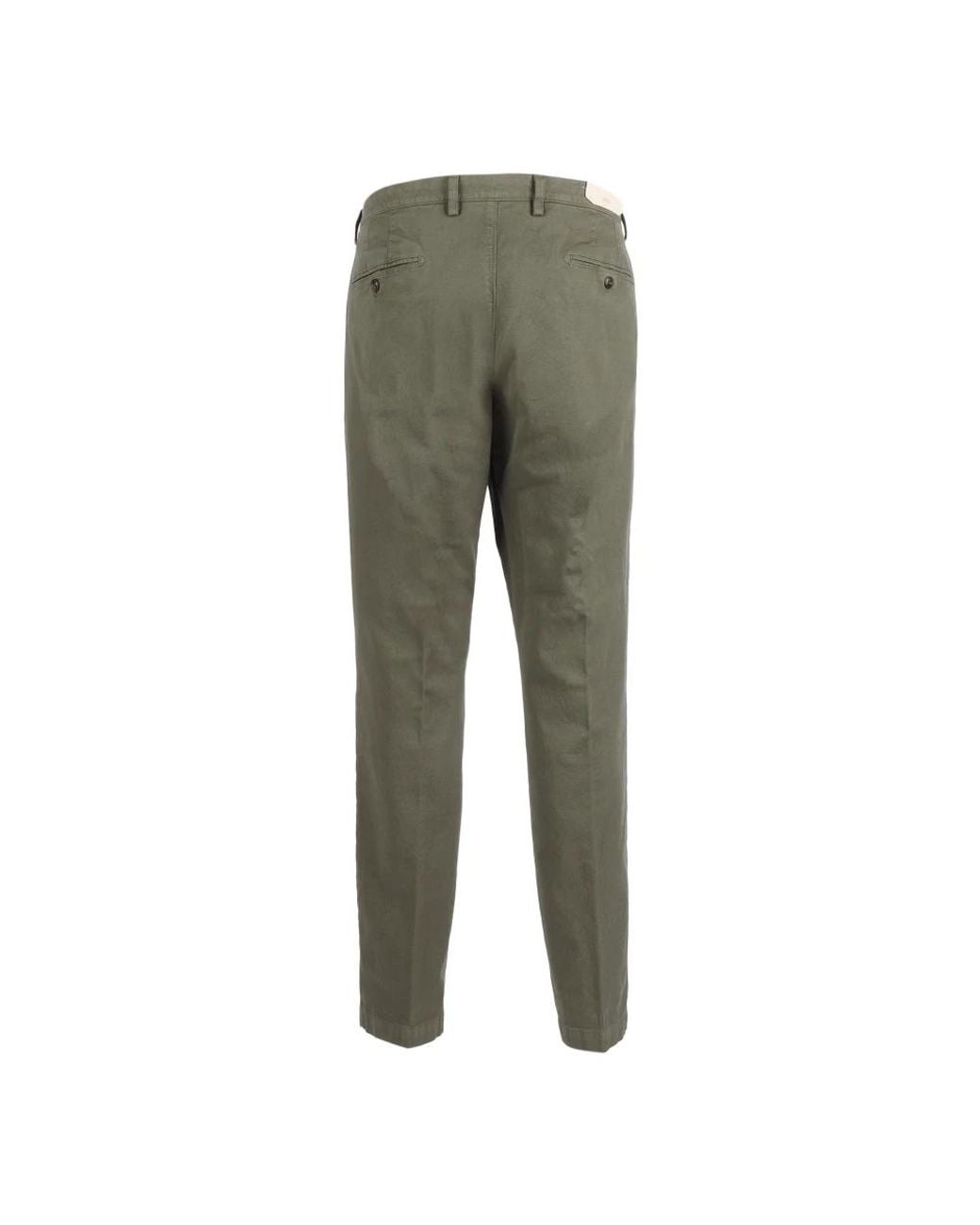 BRIGLIA Green Chinos for men