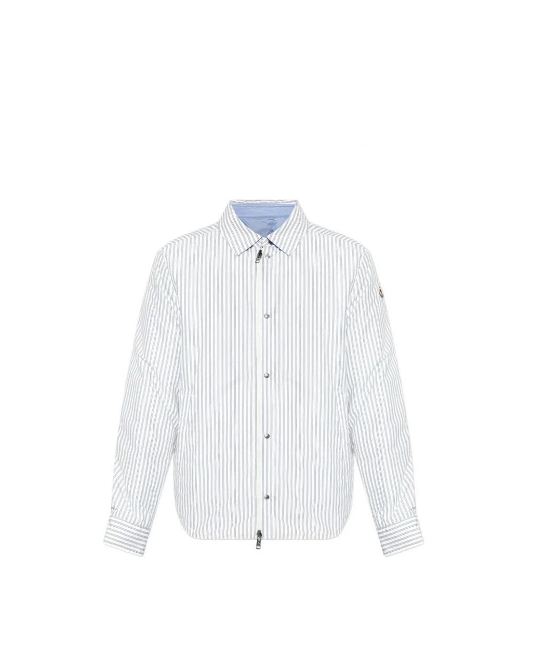 Moncler White Light Jackets for men
