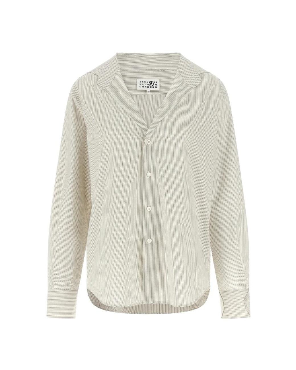 MM6 by Maison Margiela White Shirts