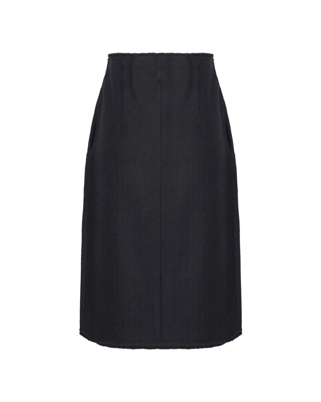 Midi Skirts Prada de color Blue