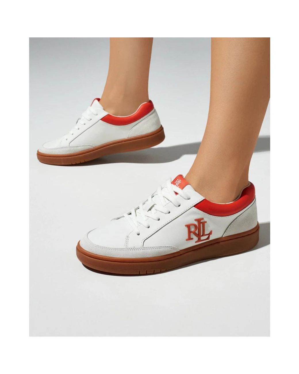 Ralph Lauren White Sneakers