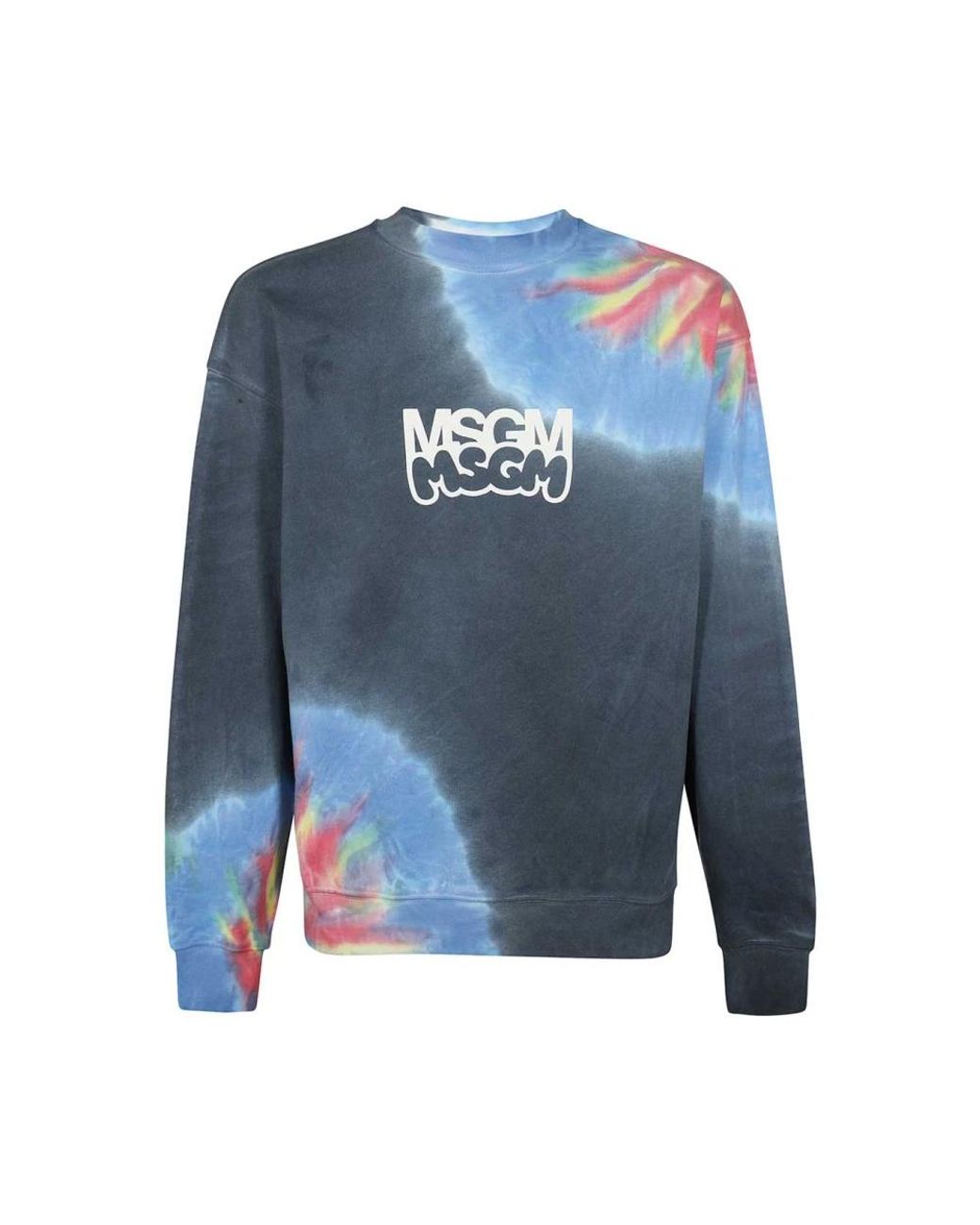 MSGM Blue Sweatshirts for men