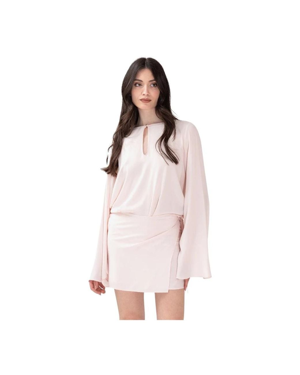 FEDERICA TOSI Pink Short Dresses