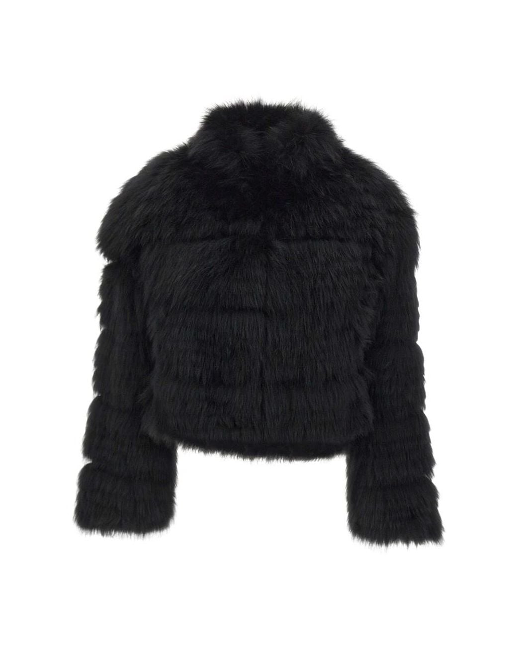 FRAME Black Faux Fur & Shearling Jackets