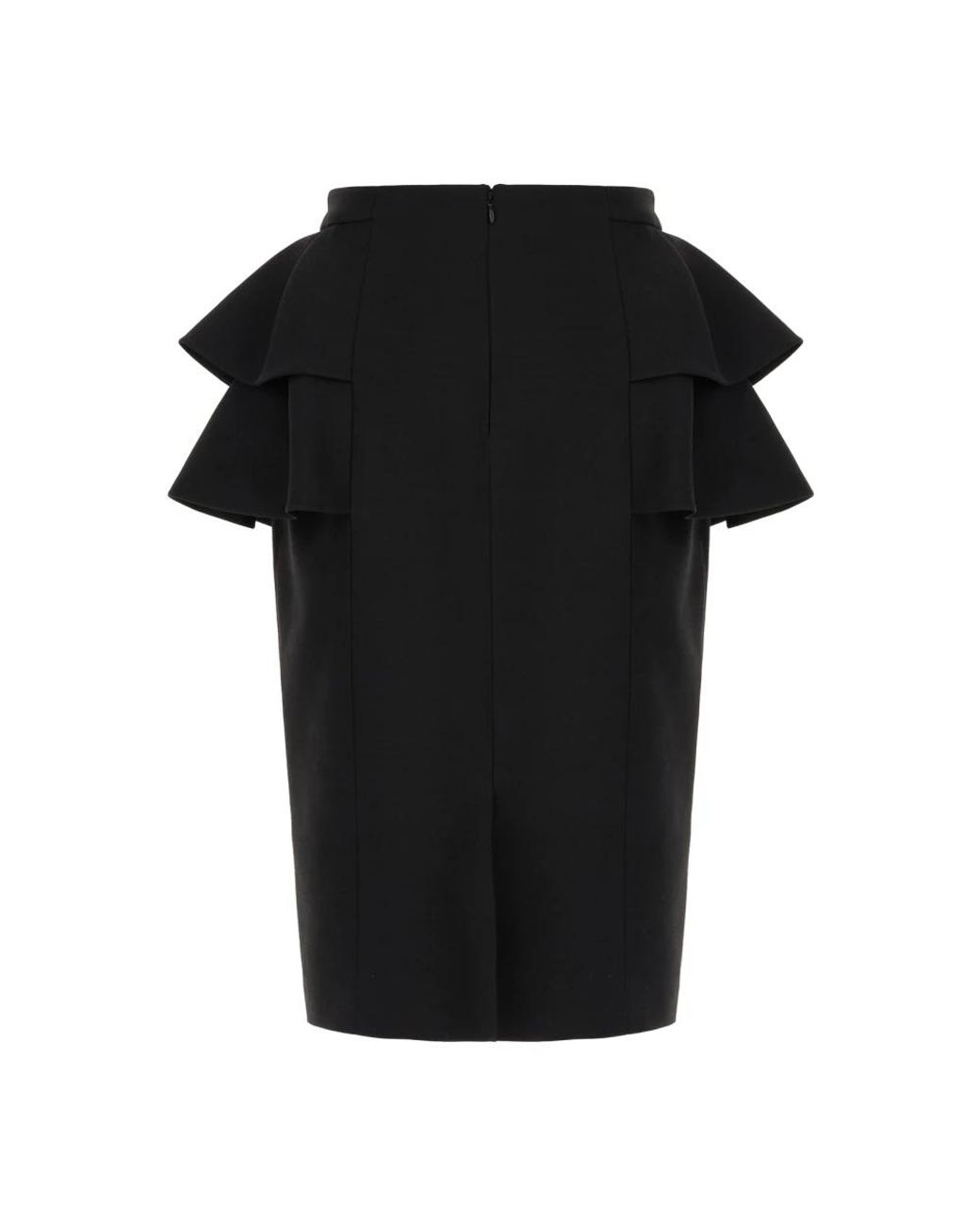 Valentino Garavani Black Midi Skirts