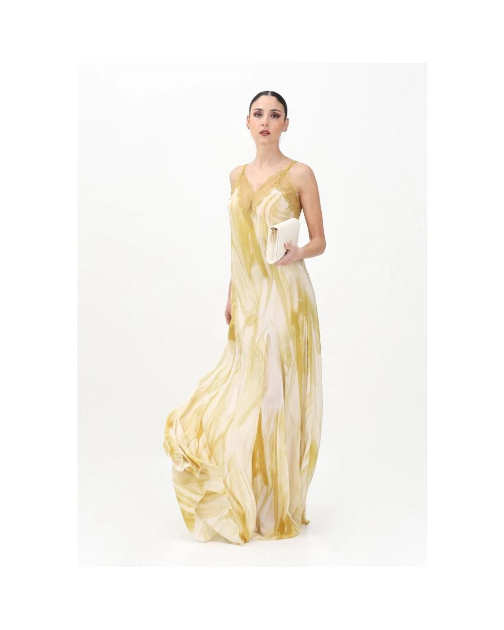 Elisabetta Franchi Metallic Gowns