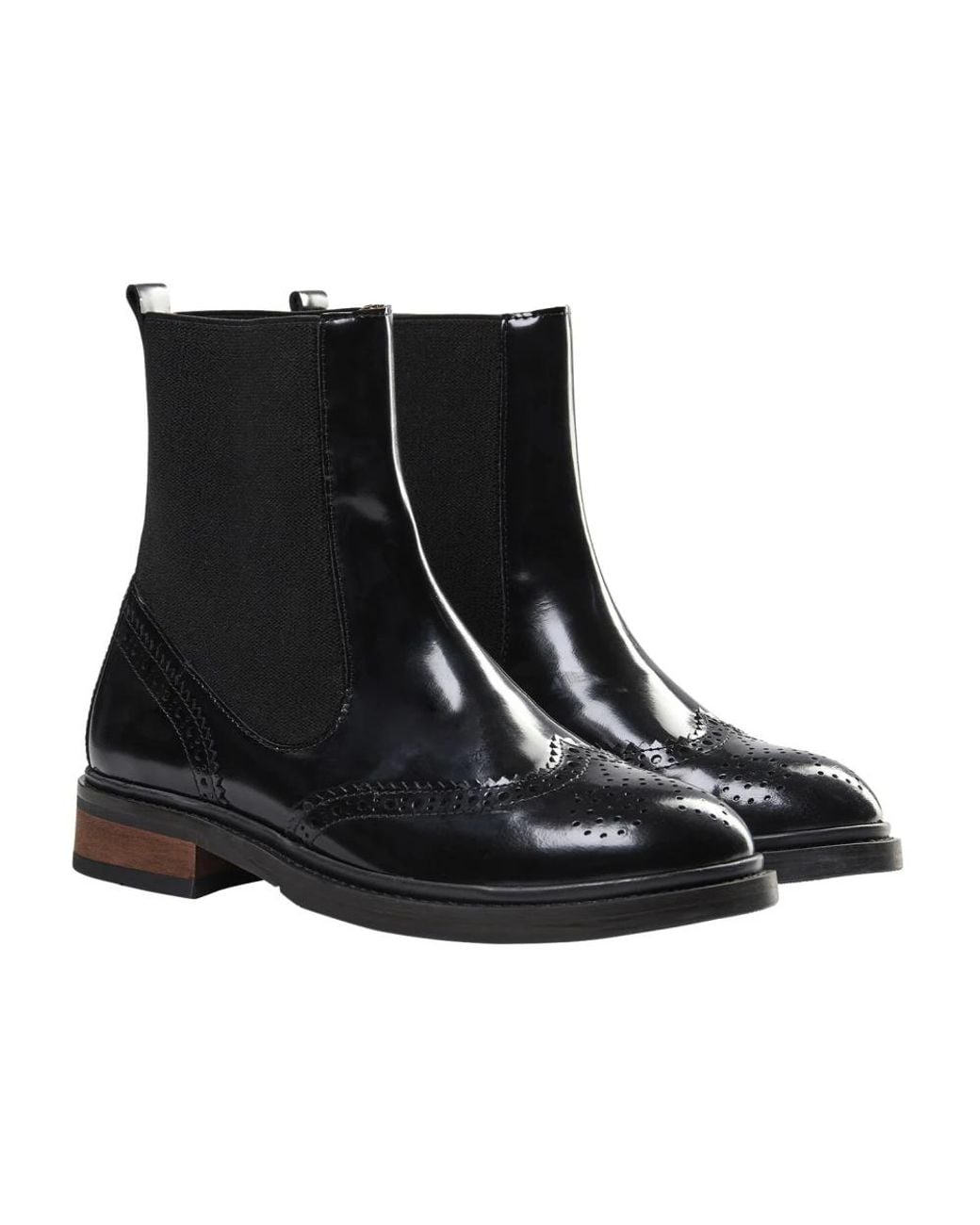 Mos Mosh Black Ankle Boots