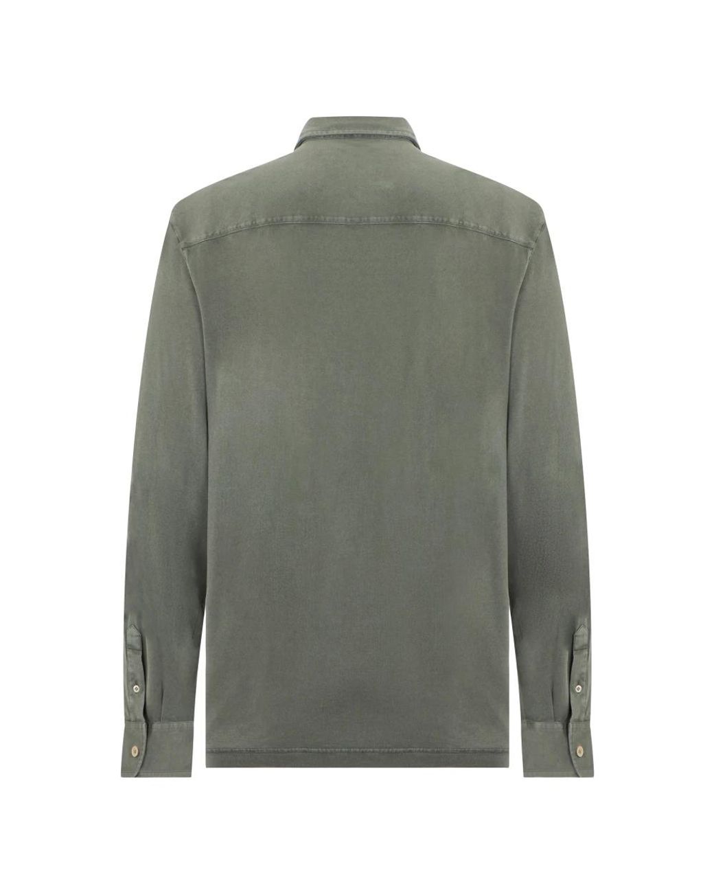 Fedeli Green Polo Shirts for men