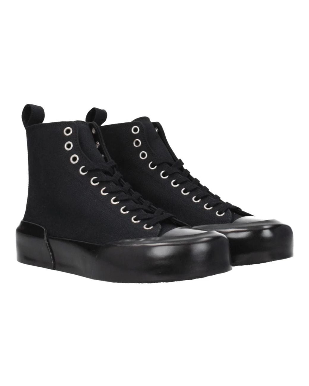 Jil Sander Black Sneakers