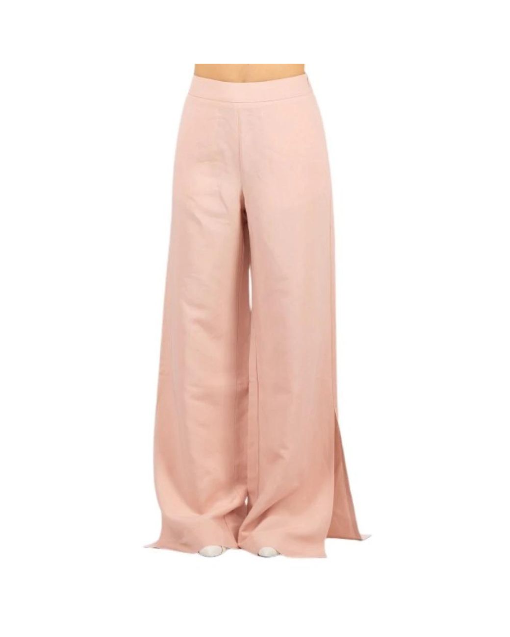 Luckylù Pink Wide Trousers