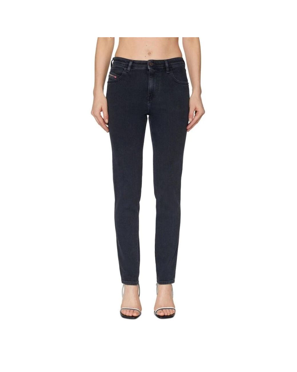DIESEL Black Slim Fit Jeans