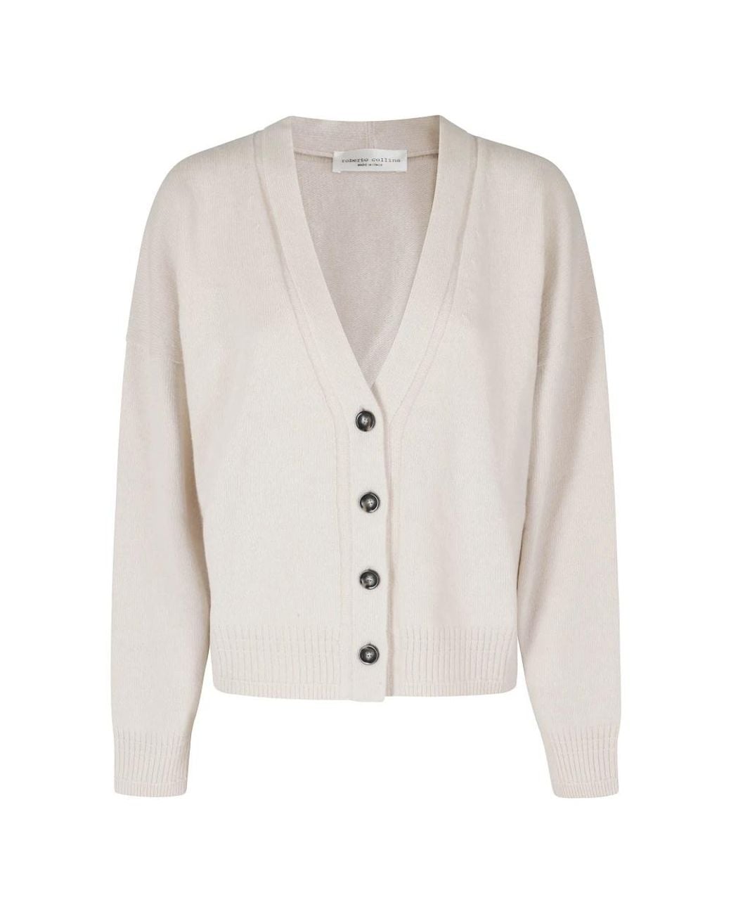 Cardigans Roberto Collina de color White