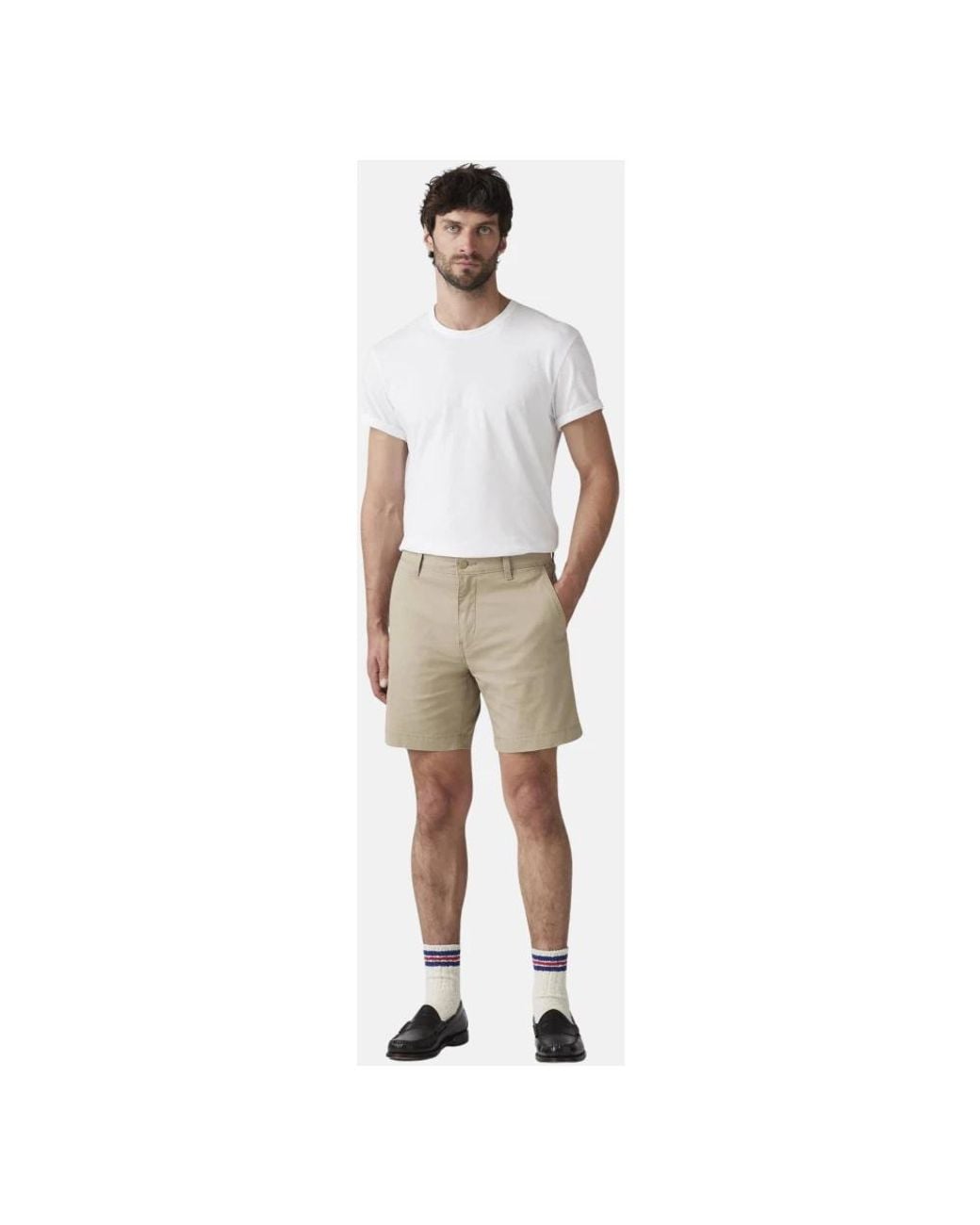 Casual Shorts Levi's de hombre de color Natural