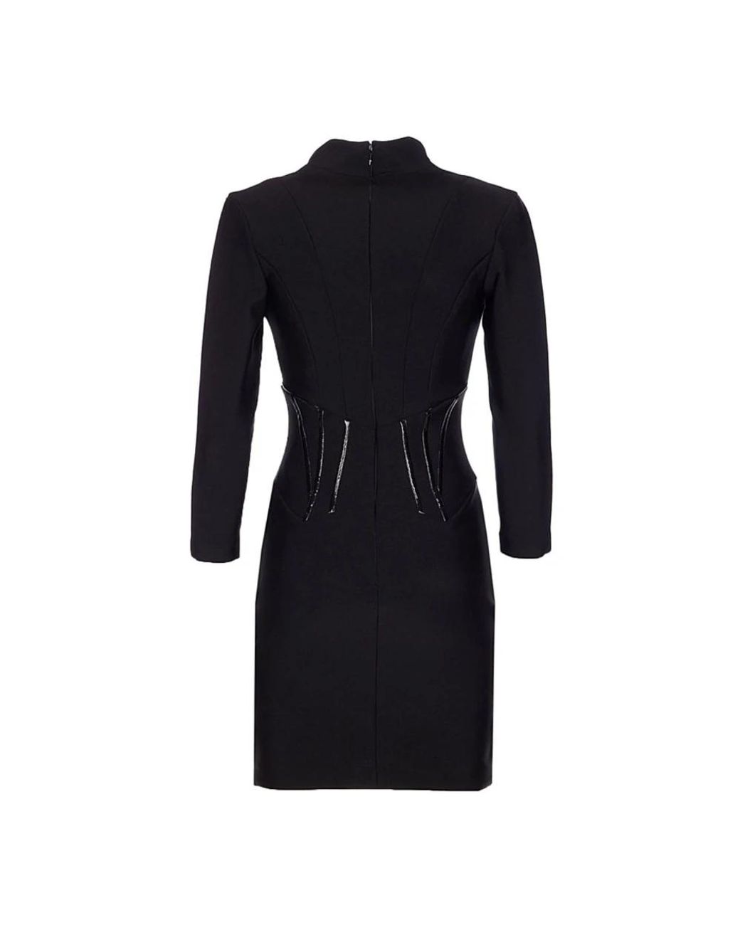 Elisabetta Franchi Black Short Dresses