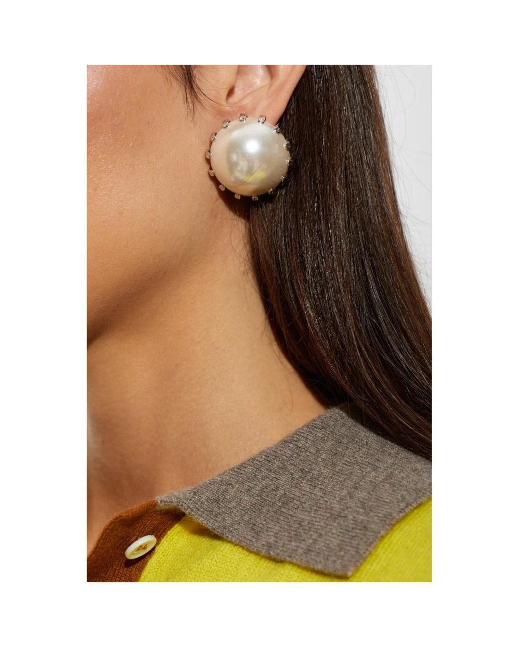 Earrings di Marni in White
