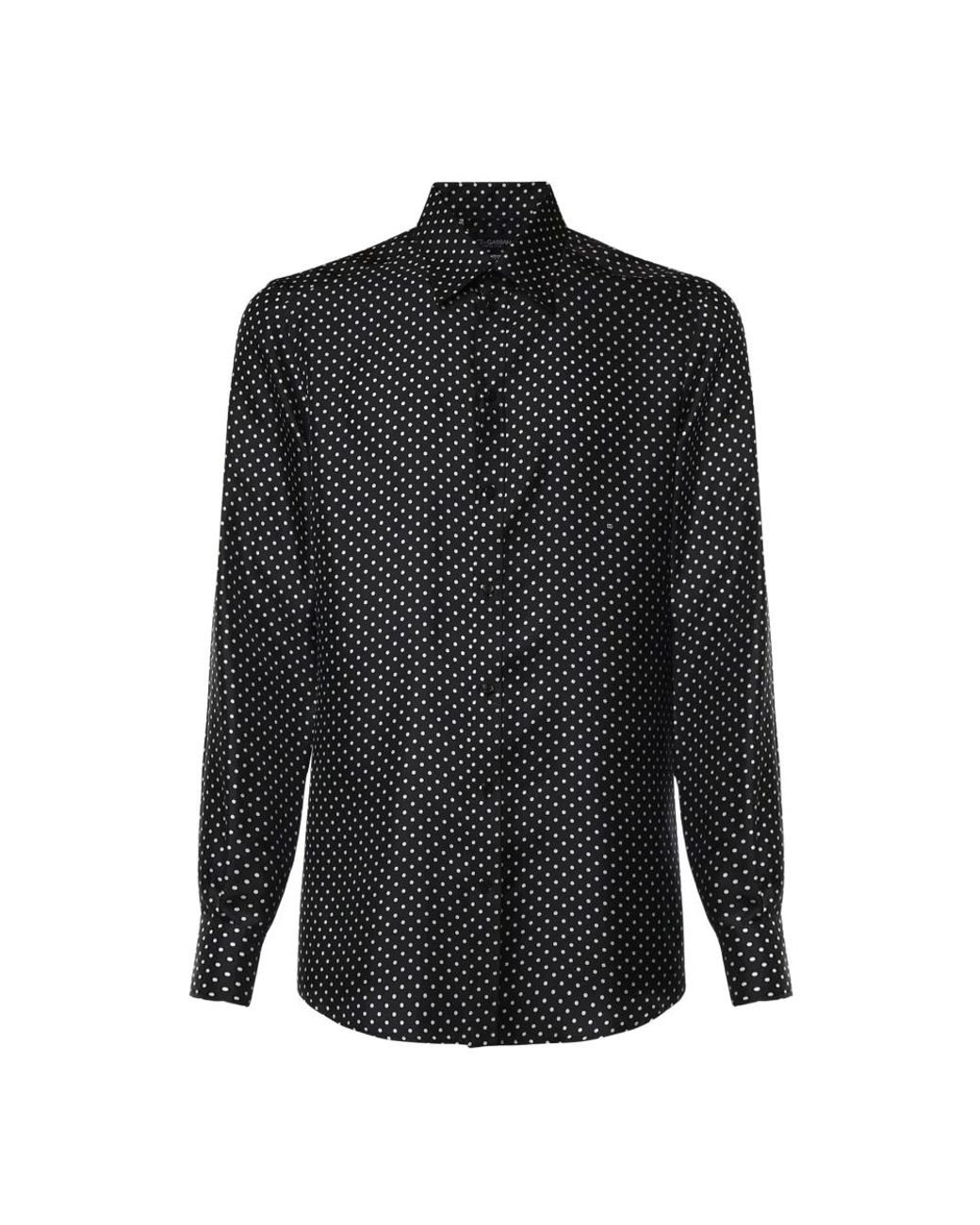 Dolce & Gabbana Black Formal Shirts for men