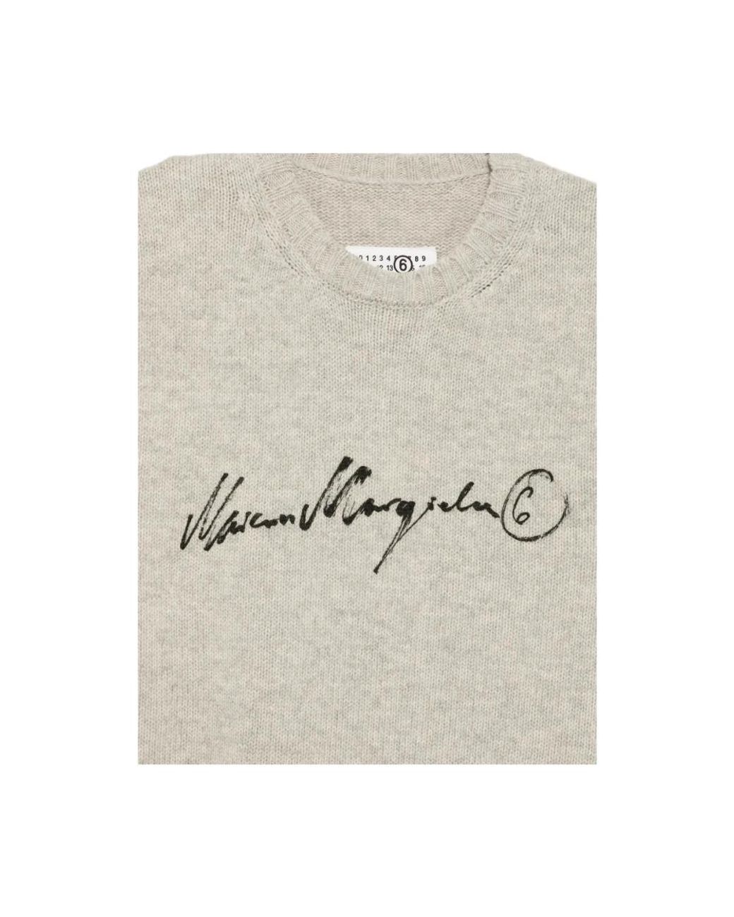 MM6 by Maison Margiela Gray Sleeveless Knitwear for men