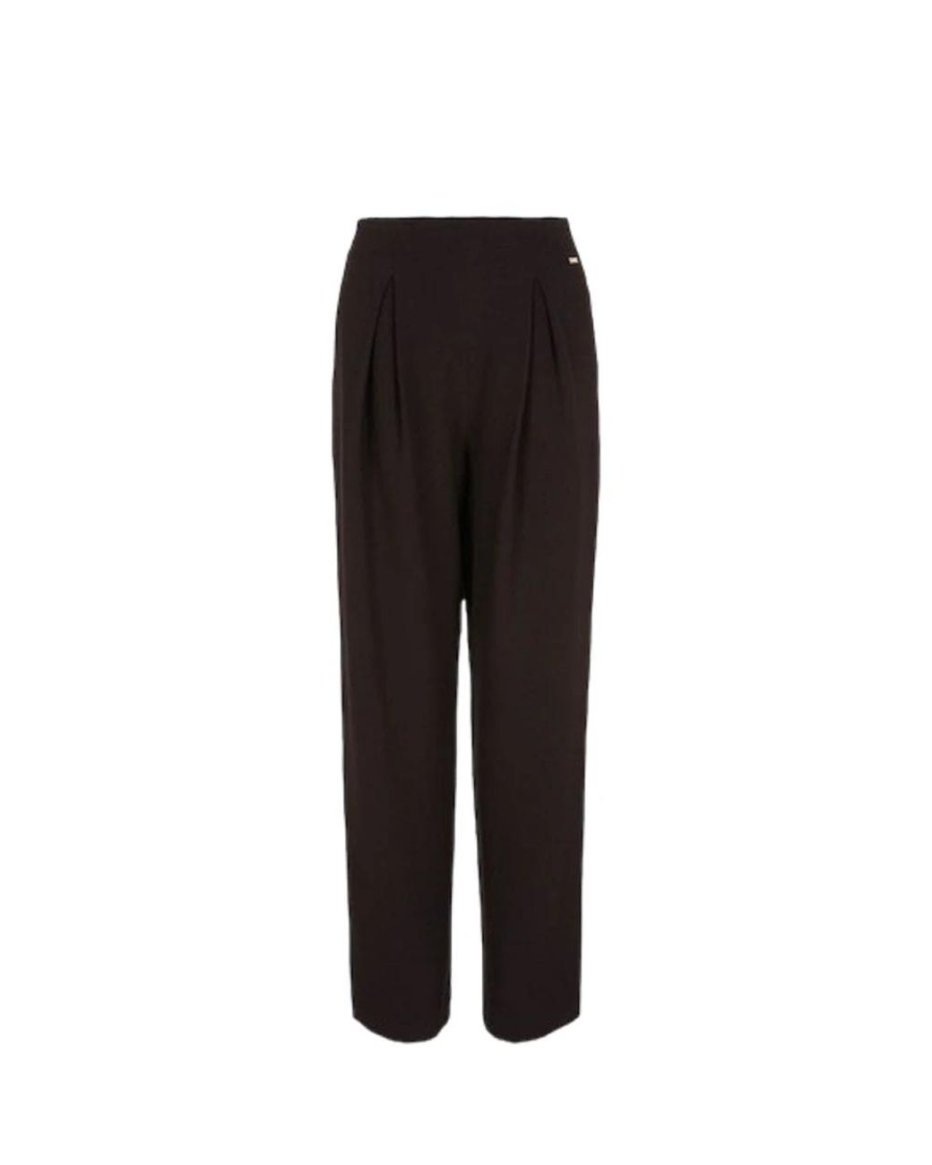 ARMANI EXCHANGE Black Straight Trousers