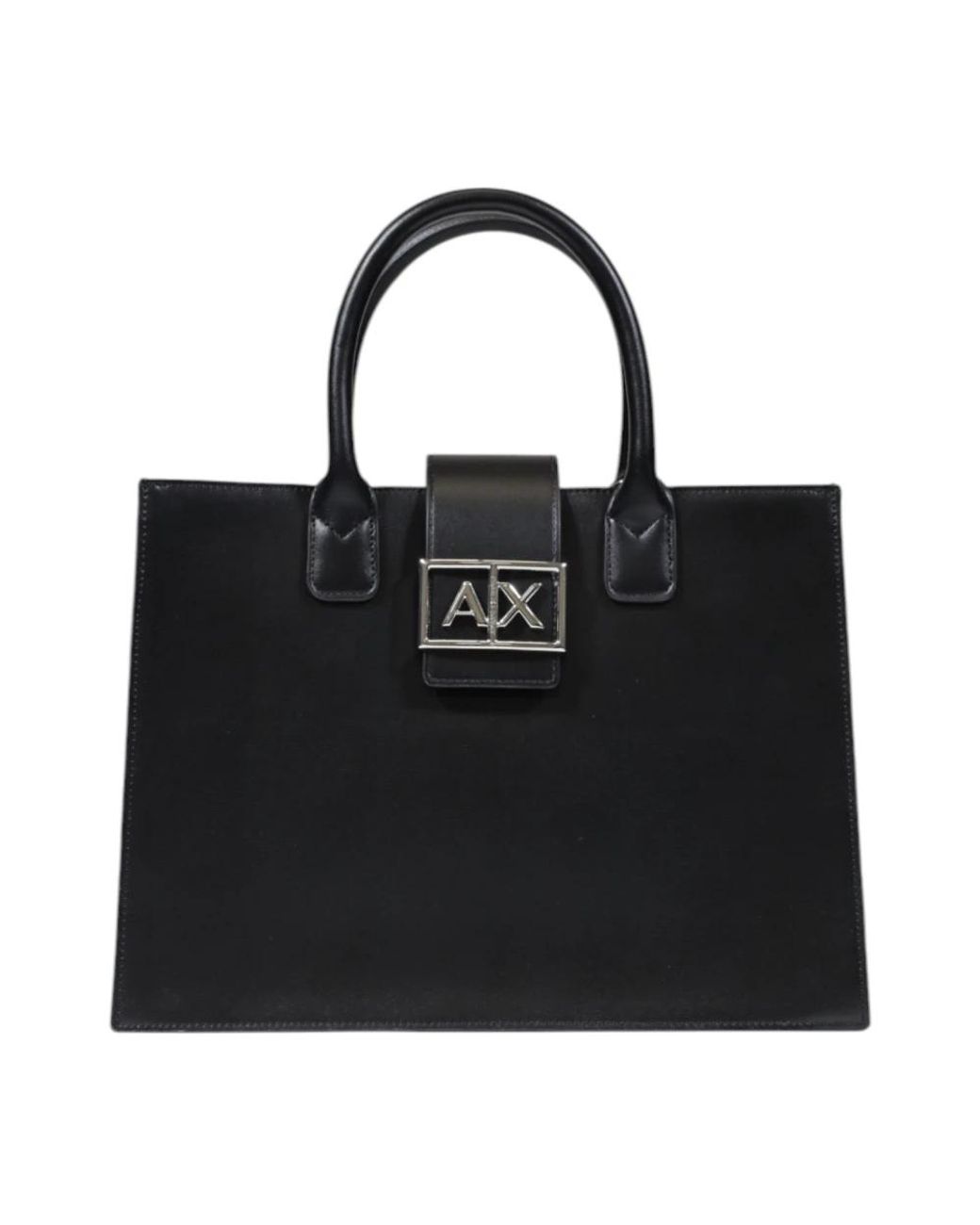 ARMANI EXCHANGE Black Shopping Bags